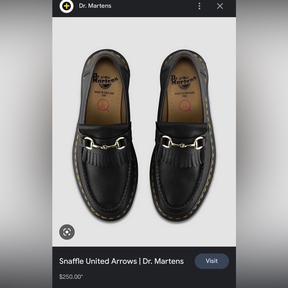Dr. Martens x United Arrows Snaffle Loafer